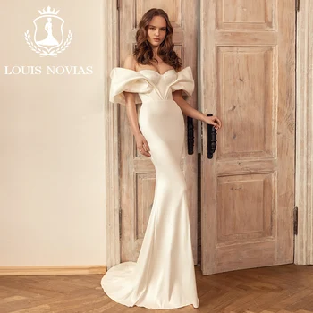 LOUIS NOVIAS Undinė Vestuvių Suknelės Aukštos Kokybės 2023 Žavinga Mylimąja Teptuku Traukinio Trimitas Vestuvių Suknelė Vestidos De Novia