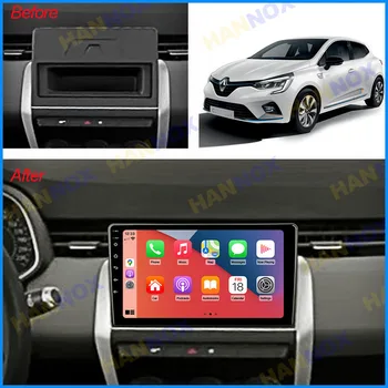 už-Renault-Clio5 Clio 5 Lutecia 2019~2021 2022 2023 9 colių Automobilinis Radijas Auto Multimedia Navigacijos GPS Carplay Bluetooth, WIFI, FM