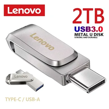 Lenovo OTG USB 3.0 Diskas 2TB 1 TB 512 GB 256 GB MODELIS-C 