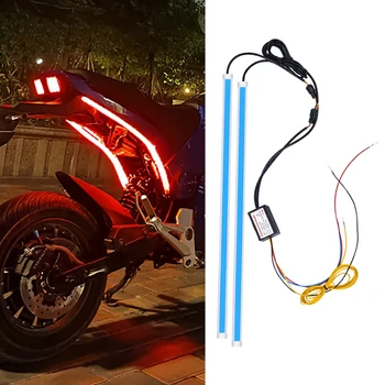 Motociklo Nuskaitymo Teka Vandeniui Dekoratyvinis LED už Moto Visiems Už 1 Hrye Triumph Speed Triple 1050 Motociklas