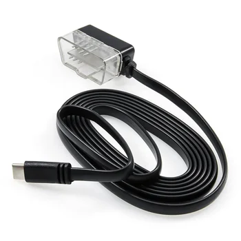HUD Head-up Display OBD2 USB Kabelis 1.8 M USB Kabelio Automobilių Diagnostikos Pratęsimo & Ryšio Kabelį HUD Automobilių Head Up Display