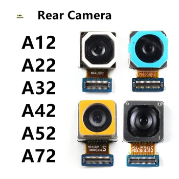 Atgal Kamera Pagrindinės Galinio vaizdo Kamera Flex Kabelis Samsung Galaxy A52 A22 A32 A42 A12 A52s A72 4G 5G (platus) Modulis, Pilnas Komplektas