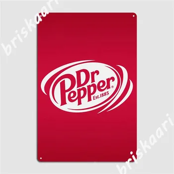 Dr Pepper Metalo, Šlifuoto Metalo Pasirašyti Garažo Apdaila Sienos Užsakymą Kino Garažas Alavo Pasirašyti Plakatas