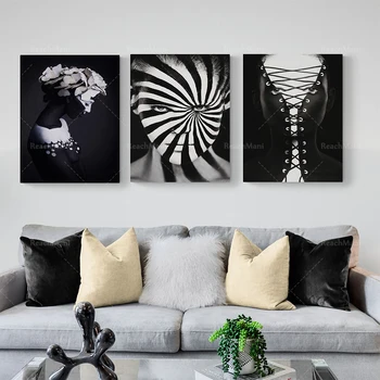 juoda ir balta metafora; rankų pažymėkite; meilė drobė meno aliejaus tapybai sienos meno romantiškas paveikslas plakatas namų dekoro