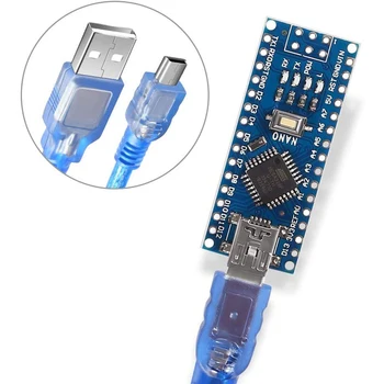 dėl minėto sprendimo Arduino Nano V3.0 Nano Valdybos CH340/ATmega328P su USB Kabelis Suderinamas su Arduino Nano V3.0