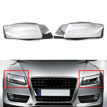 Automobilių Priekinių Žibintų Objektyvo Dangtelis priekinio Žibinto Galvos Šviesos Lempos Korpuso Audi A5 S5 RS5 2008-2012 m.