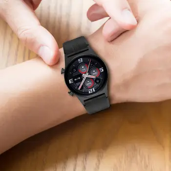 Smart Watch Band Už Garbę Žiūrėti Gs3 22mm Watchstrap prakaitui Multi-color Kvėpuojantis Watchband Correa Silikono Dirželis