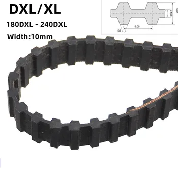 1pcs DXL-XL Gumos dvipusės Dantį, Laiko juosta 180DXL-240DXL Sinchroniniai Diržai Plotis 10mm