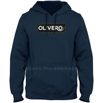 Olivero Logotipą, Aukštos kokybės 100% Medvilnės Hoodie Nauja Grafika Palaidinukė