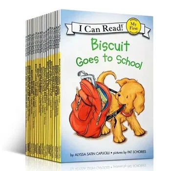 27 Knygų/Set galiu Skaityti Sausainių Manga Knygų Rinkinių, anglų kalbos Skaitymo Knygelių Vaikams Švietimo Brošiūros