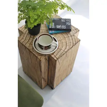 Dizaino Meno Sofa Kambarį Minimalistinio Skandinaviško Modernaus Dirbtiniais Medienos Grūdų Ištisus Metus Kryžiaus Formos Pusėje Stalo Kampe Lentelė