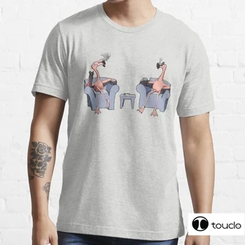 Bostono Teisės Flamingas Nauji VYRIŠKI Laisvalaikio Aukštos Kokybės 100%Medvilnės, trumpomis Rankovėmis O-Kaklo Marškinėliai Atsitiktinis Hip-Hop T-Shirt Vyrams