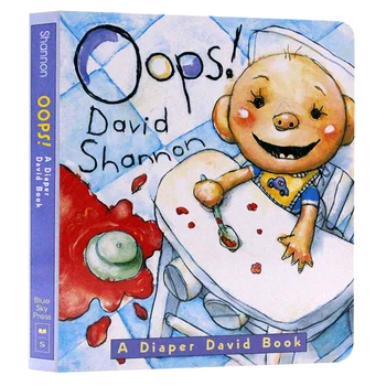Oi David Shannon, Kūdikių ir Vaikų knygų amžiaus 1 2 3, anglų paveikslėlį knyga, 9780439688826