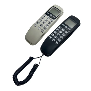 Laidiniu Telefonu Corded Phone Siena Mountable Telefonas Mini Dydžio Fiksuotojo ryšio 40JB