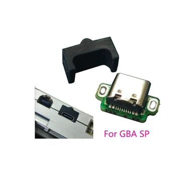 Elektros įkrovimo kroviklis uosto GBA SP Modelis C C įkroviklio usb prievado žaidimų konsolę Su laikikliu žaidimas remonto priedų