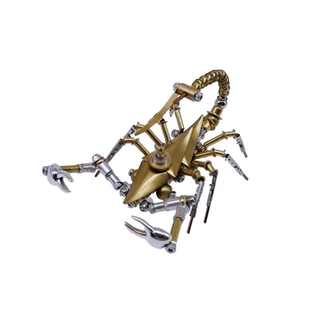 3D Galvosūkis, Metalo Skorpionas Modelio Rinkinio Steampunk Mechaninė, Vabzdžių 