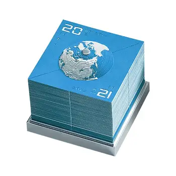 3D Popieriaus Skulptūros Žemės Modelis Stalinis Kalendorius 3D Žemės Panoraminis Popieriaus Skulptūros Kalendorius Žemės Modelį, Stalo, Namų Dekoro Kalendorius