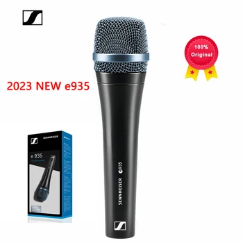Originalus SENNHEISER E935 Etape Profesinės Mobili Mikrofonas K Dainą Mikrofono Veikimas Karaoke Kondensatoriaus Studija Mikrofonas