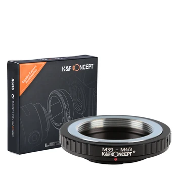 K&F Sąvoka Objektyvo Adapteris, skirtas Leica M39 mount objektyvas su Micro 4/3 MFT BMPCC OM-D G3 GH2 GH4 E-M5 E-M10