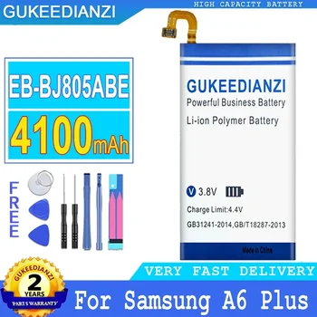 4100mAh GUKEEDIANZI Battery EB-BJ805ABE Samsung Galaxy A6 Plius A6Plus A6+ SM-A605F A605G A6050 A605K A605FN A605G