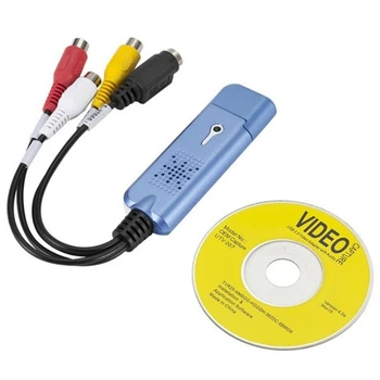 USB 2.0 Video Capture Card VHS VAIZDAJUOSČIŲ TV DVD Converter For Mac OS X 