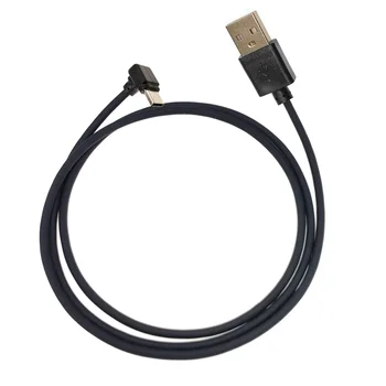 100 VNT., C-tipo iki 0,5 metro, C-tipo, USB 2.0 duomenų perdavimo kabeliai, 90 laipsnių stačiu kampu kištukinė jungtis, 25/50/100cm elastinga USB-C