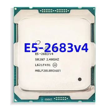 E5 -2683V4 e5 2683v4 CPU Support x99 pagrindinėse plokštėse 2.1 GHz, 16 Šerdys 40M LGA2011-3 procesorius cpu 120W 14nm CPU