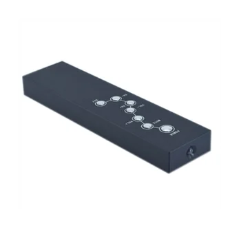 Visi-Aliuminio Infraraudonųjų spindulių Signalo 7-Mygtukas Nuotolinio Valdymo Hifi Audio CD Preamplifier TV Set-Top Box(C)