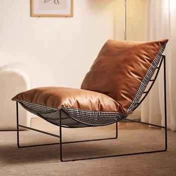 Sofa-Recliner Kėdės Šiuolaikinės Šiaurės Šalių Prabangių Dizainerio Kėdė Patalpų Pramonės Sillas Perezosa Individualūs Baldai Gyvenamasis Kambarys