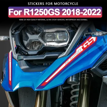 Motociklų Lipdukas Vandeniui Priekinio Lauktuvės Decal GS 1250 Lipdukai BMW R1250GS R 1250GS R1250 GS1250 Priedai 2018-2022