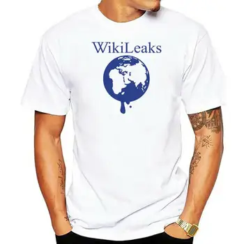 WikiLeaks Varva Pasaulyje Vyrų Ir Marškinėliai Tee Shirt Mens Naujas Tee Marškinėliai Spausdinimas Naujas Trumpas Rankovės Marškinėliai
