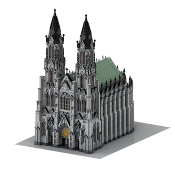 SS Kelno Katedra, Pilies Architektūros Pastatas, Blokinis Street View 