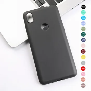 Minkštas Plonas TPU Case For Xiaomi Mi 6X 5X A1 A2 Lite Odai Jaustis Ne Slydimo Saldainiai Padengti