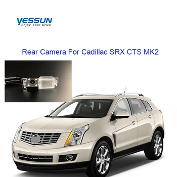 Galinio vaizdo Kamera Cadillac SRX 2009 M.~2015 CTS2011~2015 MK2 CCD naktį mano, galinio vaizdo kamera/licencijos plokštės vaizdo kamera
