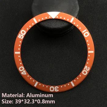 39mm bezel Seiko Butas Aliuminio Bezel Įterpti Žiedas Atveju Pakeitimas Priedai Žiūrėti Dalys