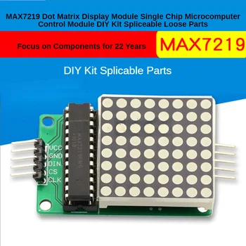 MAX7219 Dot Matrix Display Modulis Vieno Lusto Mikrokompiuteris Valdymo Modulis 