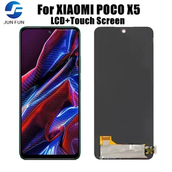 AMOLED LCD Xiaomi PocoX5 pro X5Pro LCD 22101320G Ekranas Touch Panel skaitmeninis keitiklis Skirtas Poco X5 LCD 22111317PG Ekranas