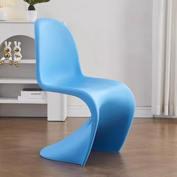 Akrilo Poilsio Kambarys, Valgomojo Kėdės, Modernus, Ergonomiškas Virtuvės Džiuginti Kėdės Dizaineris Minimalistinio Sillas De Comedor Miegamojo Baldai