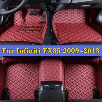 Automobilių Pėdų Pagalvėlės Infiniti FX35 (2009-2013 m.) Automobilio Interjero Priedai Apsauginis Padas Custom Auto Grindų Kilimėliai, Automobilių Kilimų Dangtis