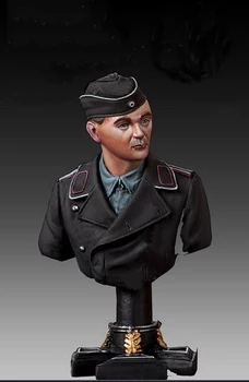1/10 Panzer Ace pareigūnas vyro krūtinė žaislas Derva Modelis Miniatiūrų Rinkinys unassembly Unpainted