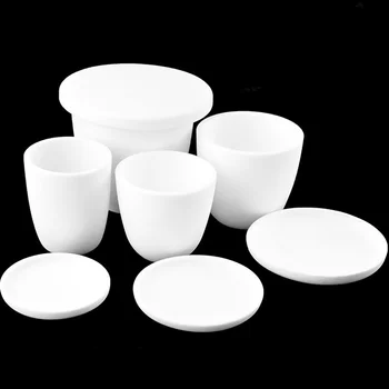 100 150 200 250 300 420 500 ml Aliuminio oksido Al2O3 Keramikos Korundas Tiglį, Laboratoriniai Aukštos Temperatūros Mufelinė krosnis keramikai