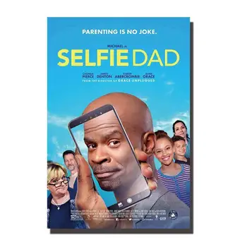 D0623 Selfie Tėtis Filmą Šilko Audinys Plakatus Dekoro Patalpų Dažymas Dovana