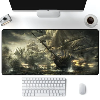 Kaukolė Piratų Laivas Pelės Mygtukai Didelis Žaidimų Kilimėlis PC Gamer XXL Office 