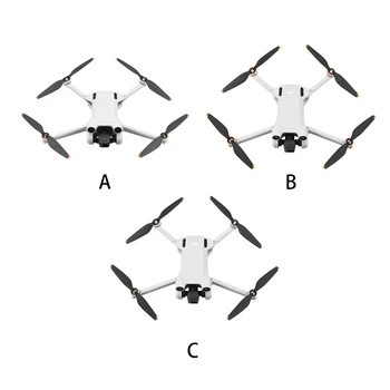 4 Poros Drone Sraigtas su Atsuktuvu PC Plastiko Quadcopter Sraigtus, Vaikų Orlaivių Atsarginės Dalys, Priedai