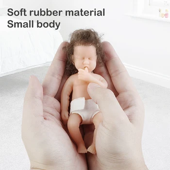 COSDOLL - 16 cm minkšto silikono palmių baby doll baby Girl gimtadienio dovana atostogų dovanų
