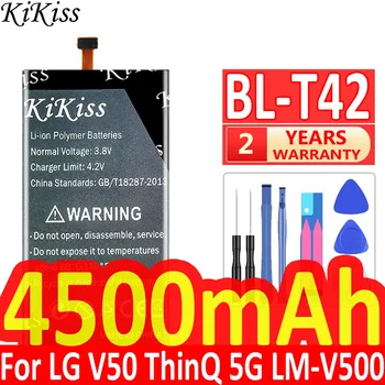 4500mAh KiKiss Galinga Baterija BL-T42 Už LG V50 ThinQ 5G V50ThinQ BL T42 LM-V500 V500N V500EM V500xm Mobiliojo Telefono Bateria