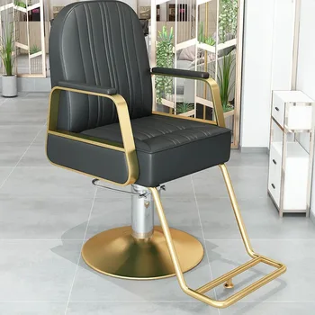 Šiuolaikinės Padažu Barber Kėdės, Prabanga, Komfortas Moterys Sudaro Barber Kėdės, Recliner Įranga Silla De Barberia Namų Reikmenys