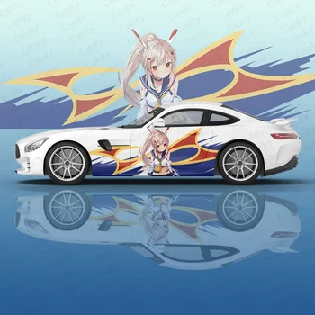 Azur Lane Ayanami anime Automobilio Lipdukas Apsauginės Plėvelės Vinilo Pusėje Grafinis Wrap Priedai Itache custom Tapybos Automobilio lipdukas, Decal