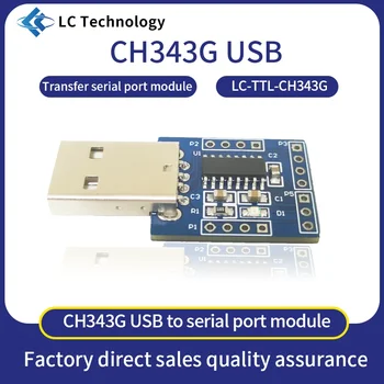 USB TTL Konverterio CH343G Serijos Modulis