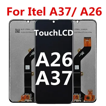 LCD Pakeitimo Itel A37 jutiklinis LCD Ekranas Touch 